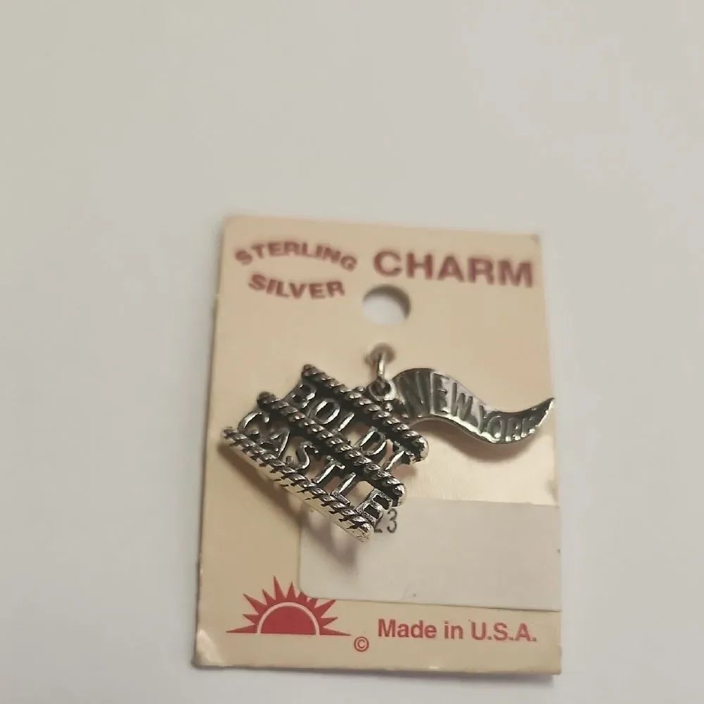 Sterling Silver New York Charm